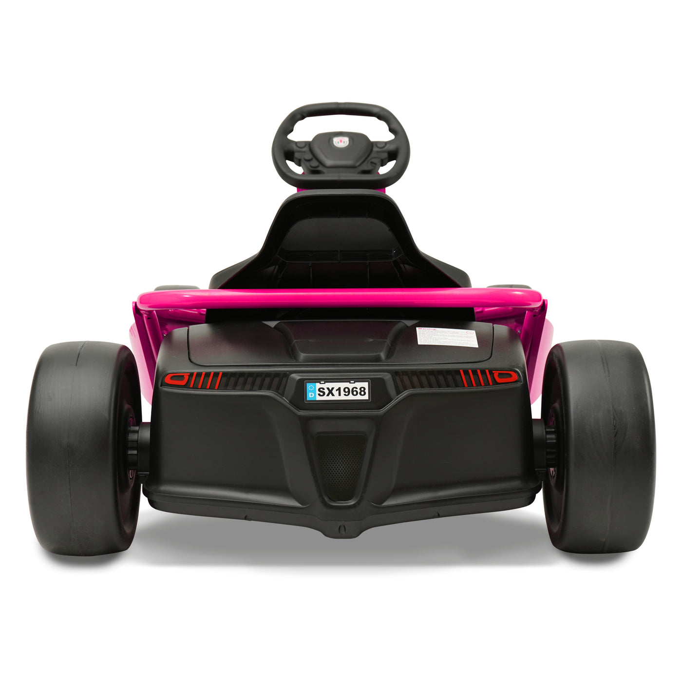 Hyper Toys 24V Go Kart Ride On, Pink, Recommended for Ages 8 to 14 Years