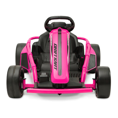 Hyper Toys 24V Go Kart Ride On, Pink, Recommended for Ages 8 to 14 Years