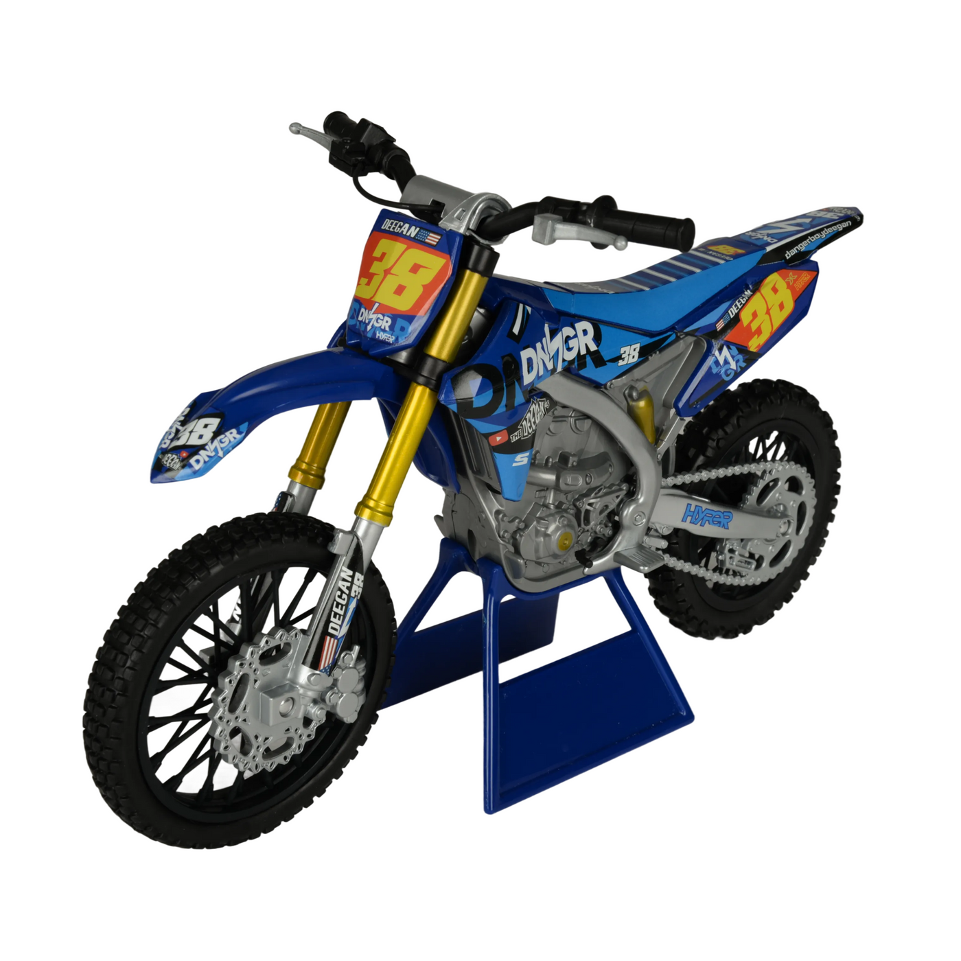 Hyper Toys 1:6 Haiden “DNGR Boy” Deegan Bike with Light, Sound & Vapor