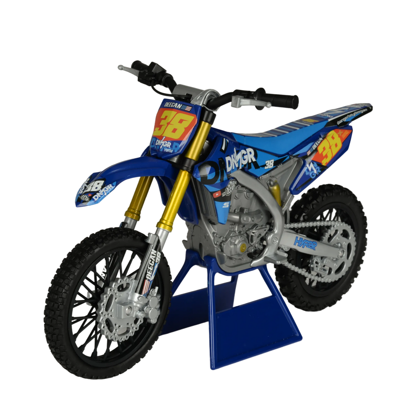 Hyper Toys 1:6 Haiden “DNGR Boy” Deegan Bike with Light, Sound & Vapor