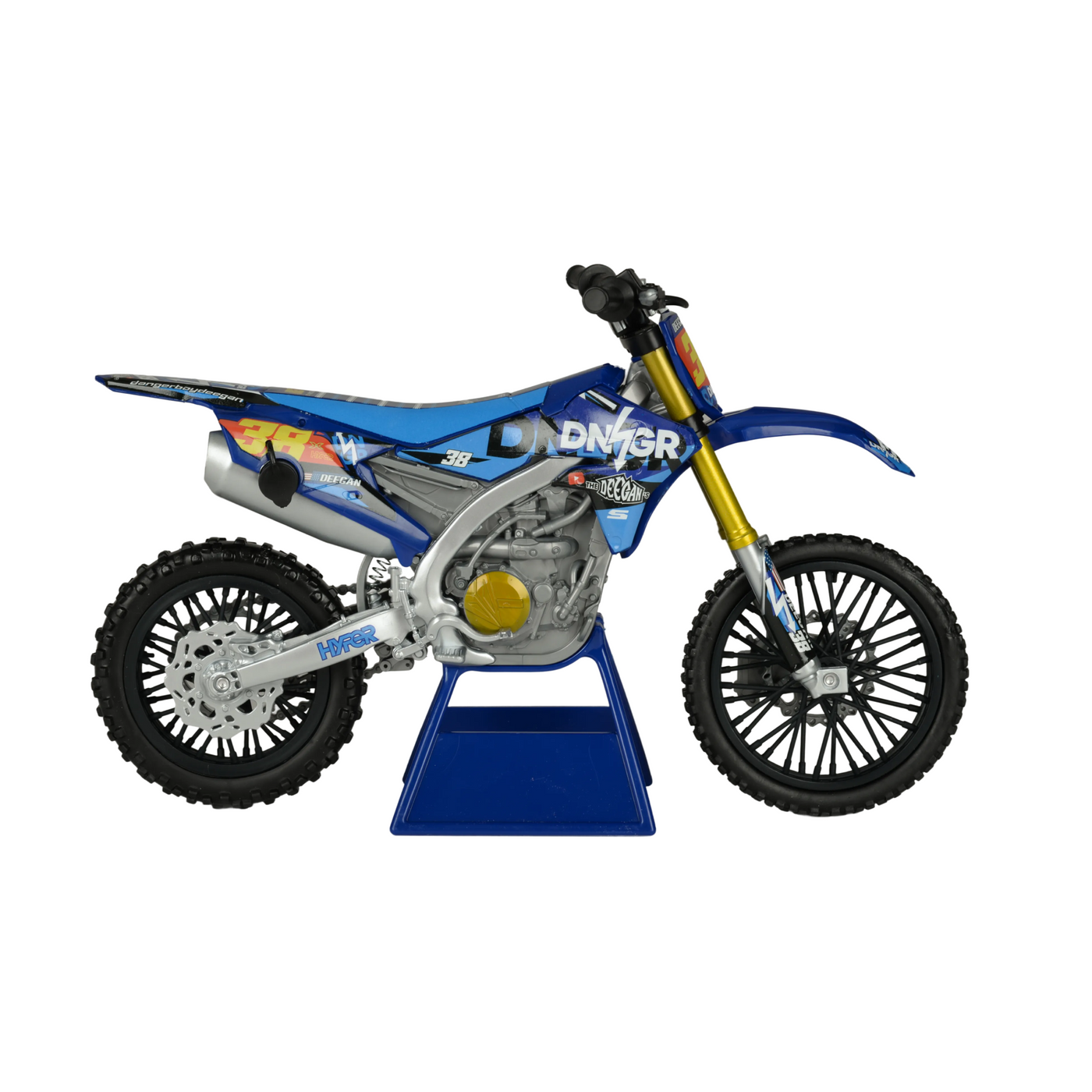 Hyper Toys 1:6 Haiden “DNGR Boy” Deegan Bike with Light, Sound & Vapor