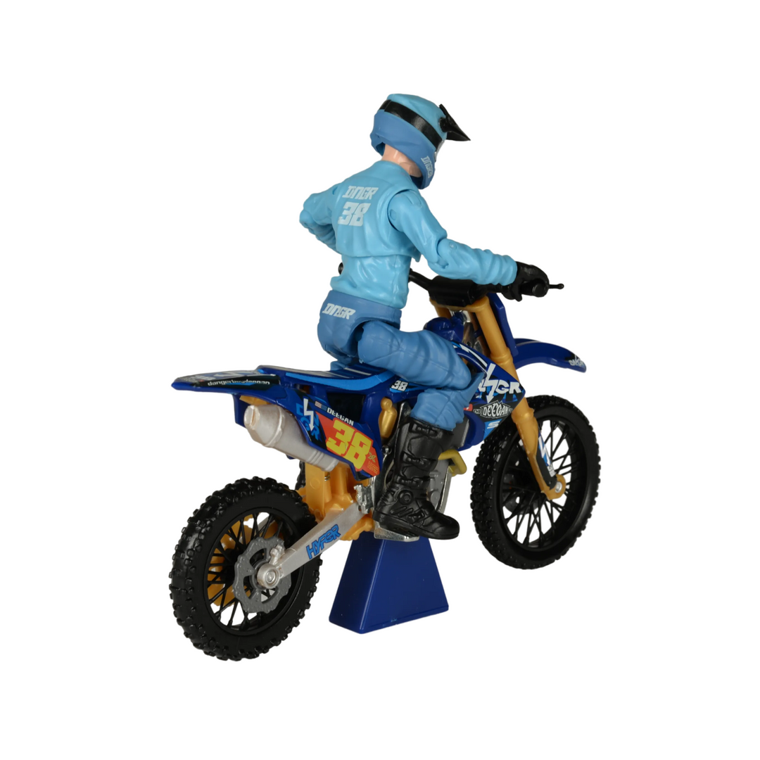 ミニカー Deegan DNGR38 Motocross Toy 1/12 Haiden “DNGR Boy” Deegan Rider & Dirt Bike | Hyper Toys – Hyper Toy Co