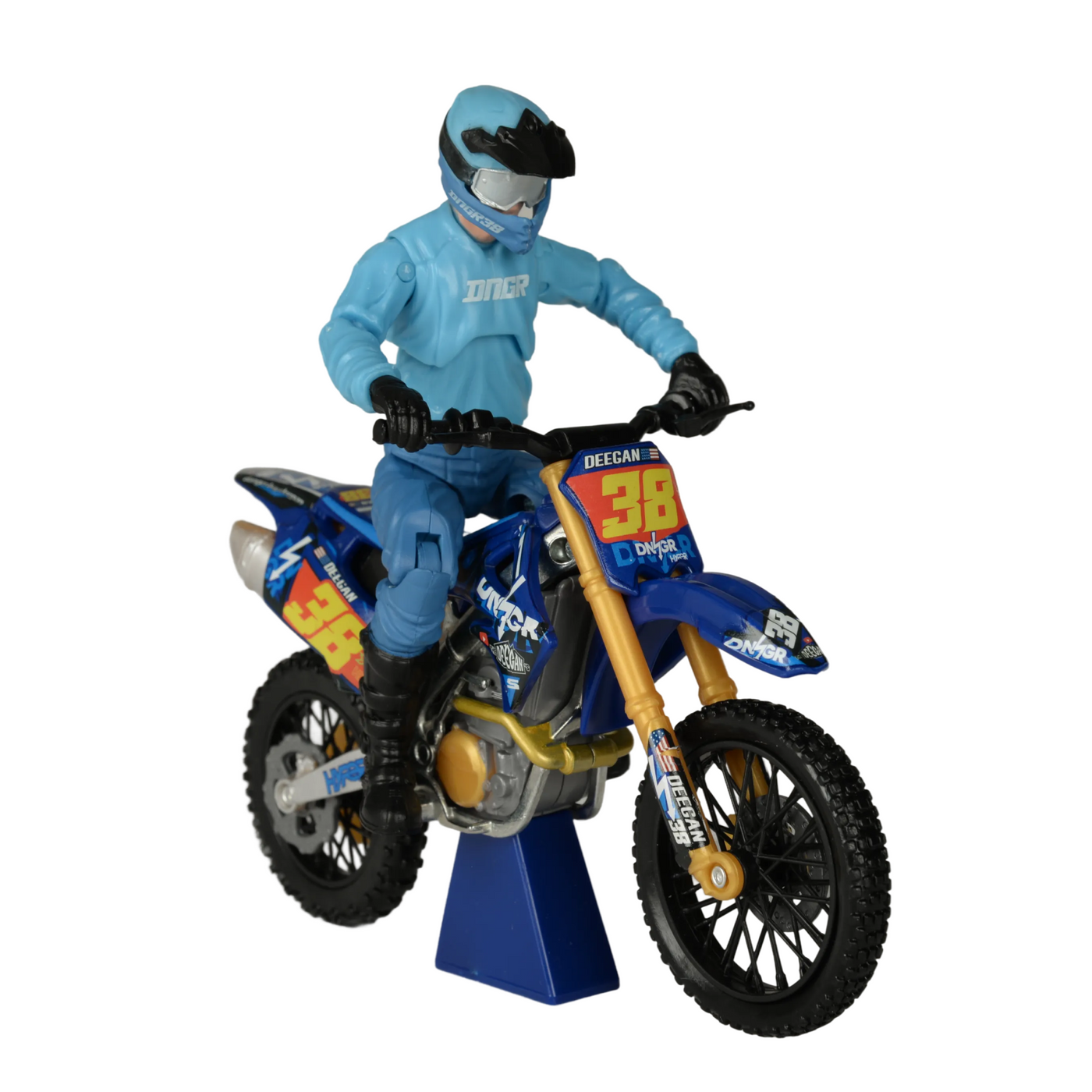 Hyper Toys Haiden “DNGR Boy” Deegan Rider & Dirt Bike – 1:12 Scale