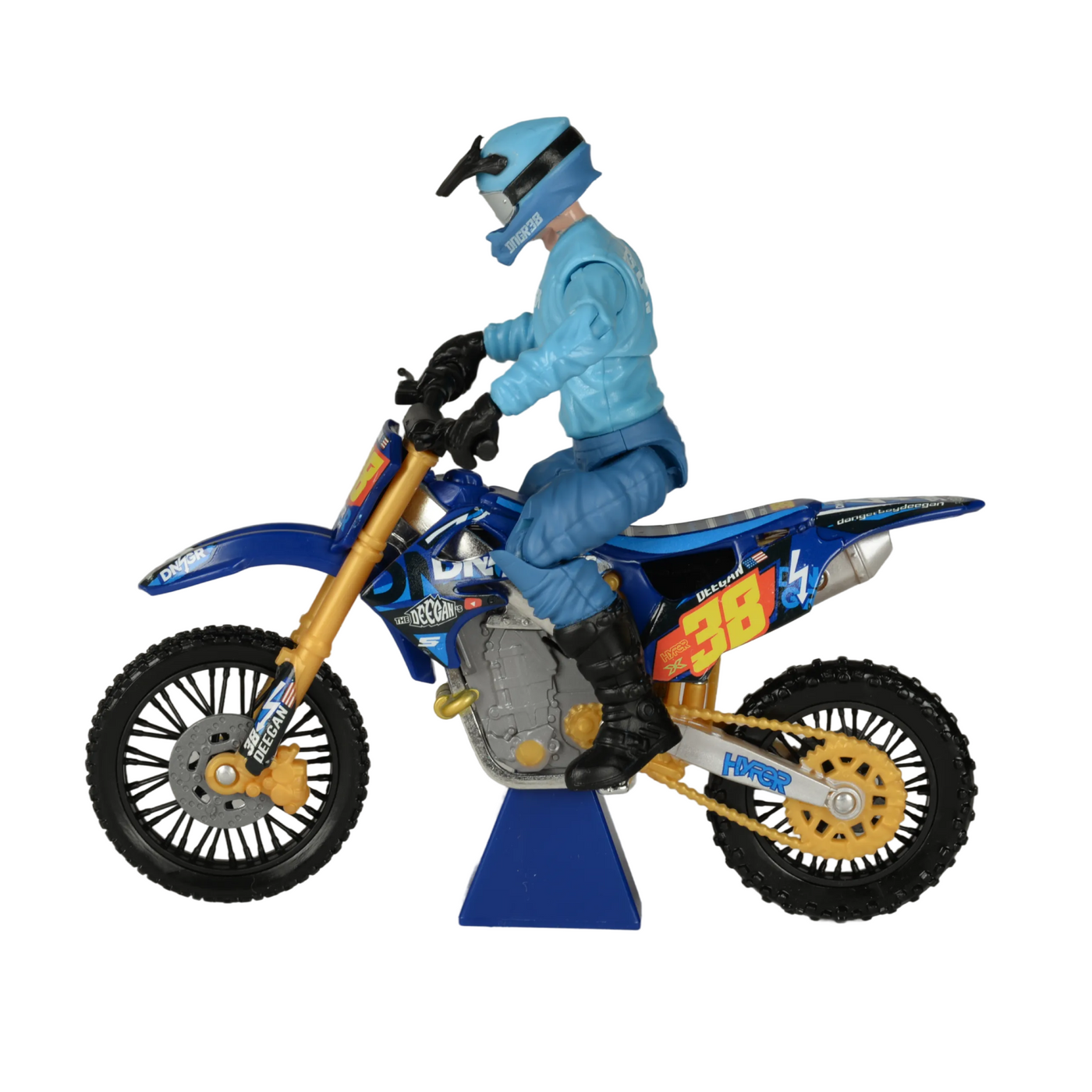 Hyper Toys Haiden “DNGR Boy” Deegan Rider & Dirt Bike – 1:12 Scale