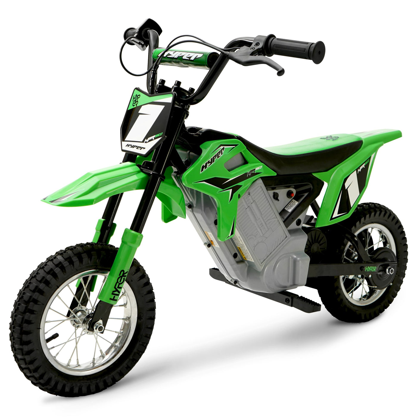 24V Hyper HPR350 Electric Motorcycle Green