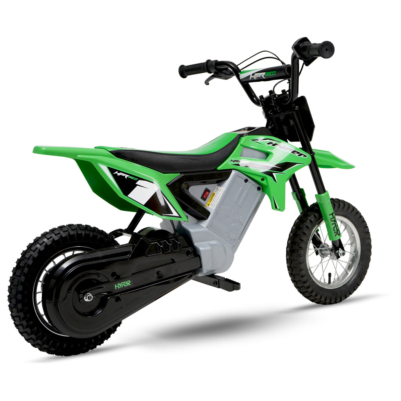 24V Hyper HPR350 Electric Motorcycle Green