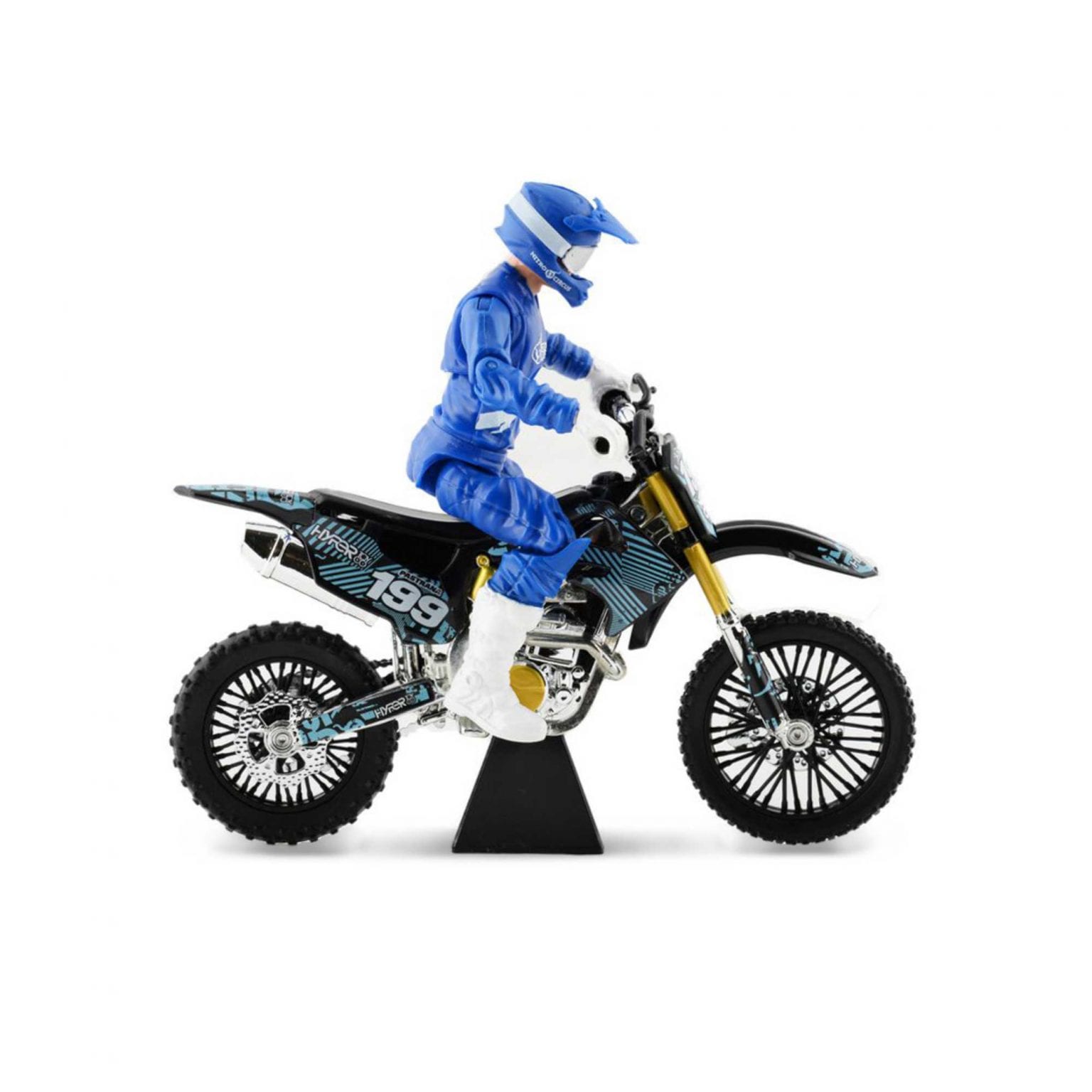 Adventure Force Nitro Circus Rider & Dirt Bike Assorted Colors Hyper Toy Company